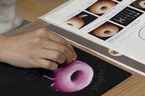 チョークアート教室基礎コース